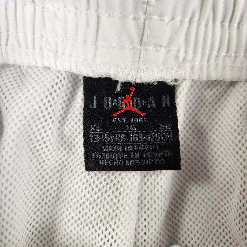 Jordan Jumpman Pool Swim Lined  Shorts White Size XL 13-15 Years Boys NWT